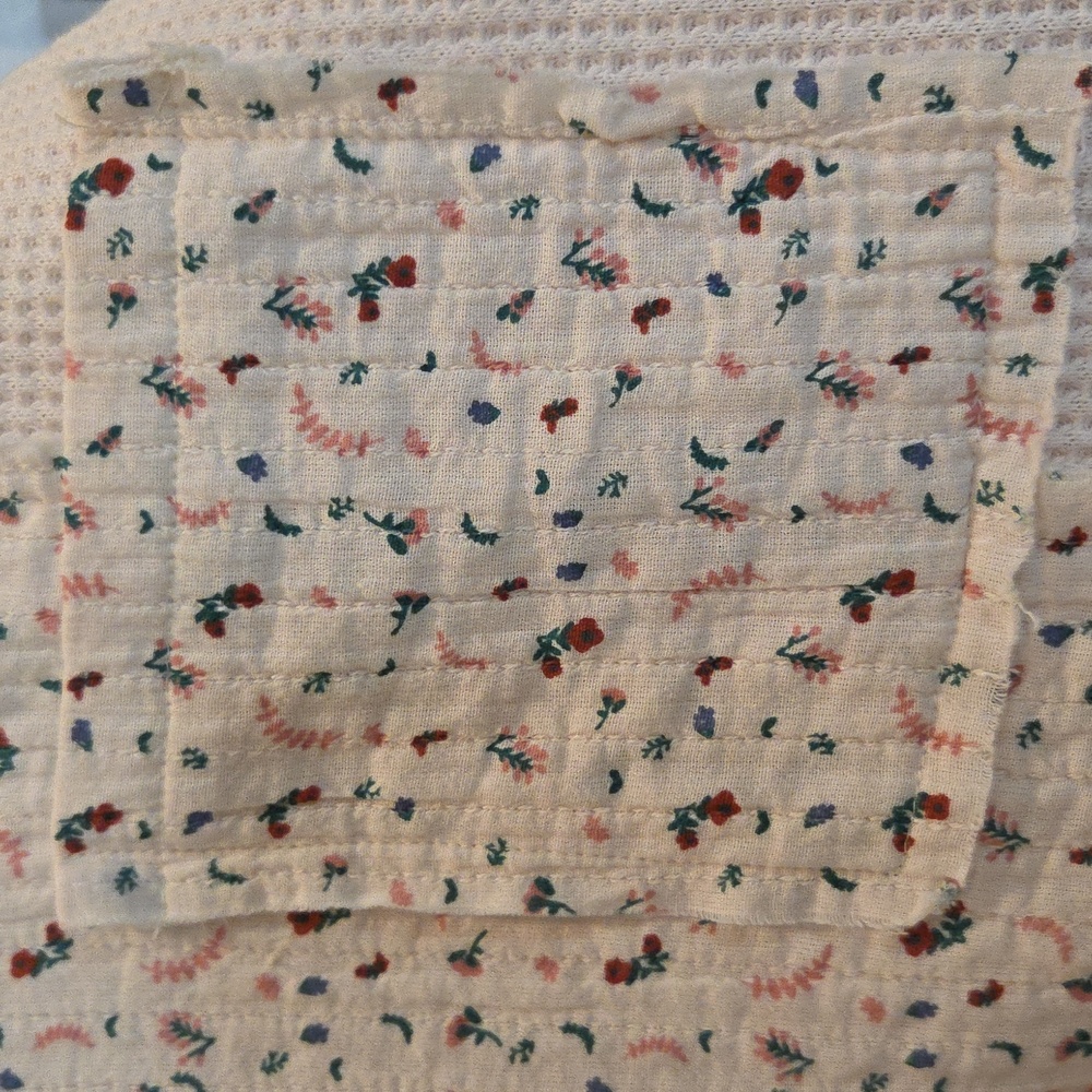 POL Cream and Tan Patchwork Pullover NWT - image 5